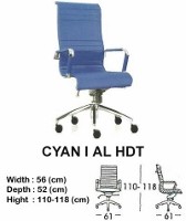 Kursi Direktur & Manager Indachi Cyan I AL HDT