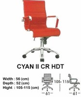 Kursi Direktur & Manager Indachi Cyan II CR HDT
