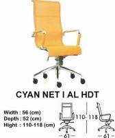 Kursi Direktur & Manager Indachi Cyan NET I AL HDT