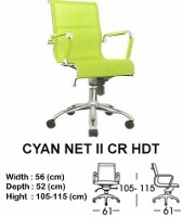 Kursi Direktur & Manager Indachi Cyan NET II CR HDT