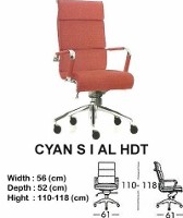 Kursi Direktur & Manager Indachi Cyan S I AL HDT