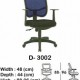 Kursi Direktur & Manager Indachi D-3002