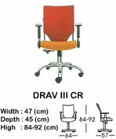 Kursi Direktur & Manager Indachi Drav III CR