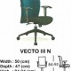 Kursi Direktur & Manager Indachi Vecto III N