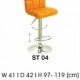 Kursi Bar & Cafe Indachi Type ST 04