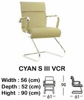 Kursi Hadap Indachi Type Cyan S III VCR