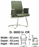 Kursi Hadap Indachi Type D-3600 U-CR