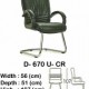 Kursi Hadap Indachi Type D-670 U-CR