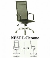 Kursi Direktur & Manager Subaru Type Nest L Chrome