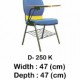 Kursi Kuliah Indachi Type D-250 K