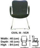 Kursi Hadap Indachi Civil III-VCR