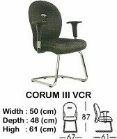 Kursi Hadap Indachi Corum III VCR