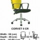 Kursi Staff & Sekretaris Indachi Corvet II CR