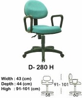 Kursi Staff & Sekretaris Indachi D-280 H