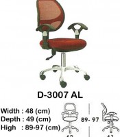 Kursi Staff & Sekretaris Indachi D-3007 AL