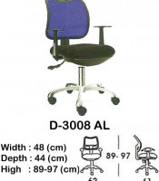 Kursi Staff & Sekretaris Indachi D-3008 AL