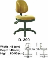 Kursi Staff & Sekretaris Indachi D-390