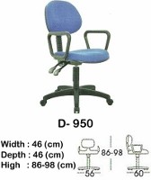 Kursi Staff & Sekretaris Indachi D-950
