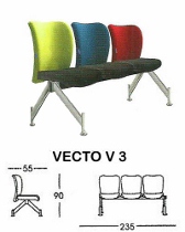 Kursi Tunggu Indachi Type Vecto V 3