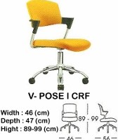 Kursi Staff & Sekretaris Indachi V-Pose I CRF