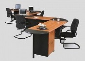 Meja Staff 4 Orang