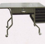 Meja Ketik Plus Rak Laci Elite Type EL-411