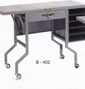 Meja Ketik Pakai Rak Brother Type B-402