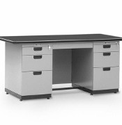 Single Pedestal Desk Alba Type DP–402–L (1 Biro)