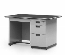 Single Pedestal Desk Alba Type SP–401–L (½ Biro)