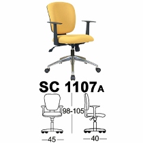 Kursi Sekretaris Chairman Type SC 1107A