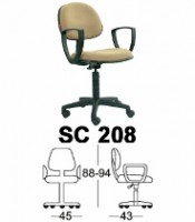 Kursi Sekretaris Chairman Type SC 208