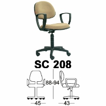 Kursi Sekretaris Chairman Type SC 208