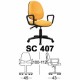 Kursi Sekretaris Chairman Type SC 407