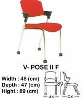 Kursi Susun Indachi V-Pose II F