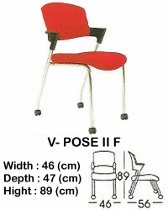 Kursi Susun Indachi V-Pose II F