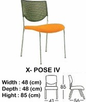 Kursi Susun Indachi X-Pose IV