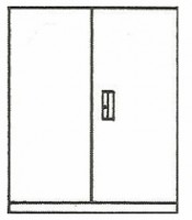 Multifile Cabinet System Alba MFC-108-2S/SW