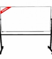 Papan Tulis (Whiteboard) Stand Single Face Sanko 120 x 240 cm
