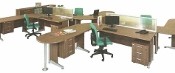Meja Staff 4 Orang