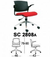 Kursi Sekretaris Chairman Type SC 2808A